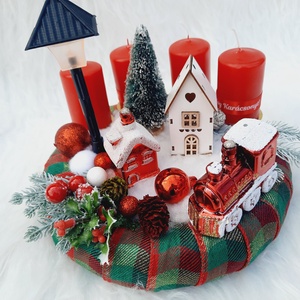 Adventi koszorú  - karácsony - karácsonyi lakásdekoráció - ünnepi asztaldekoráció - Meska.hu Adventi koszorú  - karácsony - karácsonyi lakásdekoráció - ünnepi asztaldekoráció - Meska.hu