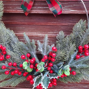 Karácsonyi kapudísz - karácsony - karácsonyi lakásdekoráció - karácsonyi ajtódíszek - Meska.hu