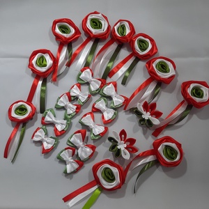 Kokárda  - ékszer - kitűző és bross - Meska.hu