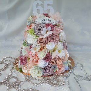 Pénztorta születésnapra! - otthon & életmód - papír, írószer - ajándékozás kellékei - papírtorta - Meska.hu