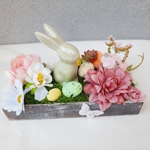 Húsvéti  asztaldísz  - otthon & életmód - dekoráció - asztal és polc dekoráció - asztaldísz - Meska.hu