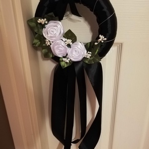 Kegyeleti koszorú - otthon & életmód - dekoráció - ajtó- és ablak dekoráció - ajtódísz & kopogtató - Meska.hu
