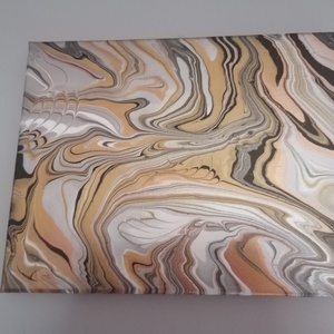 Egyedi Fluid art festmény absztrakt , Művészet, Festmény, Akril, Festészet, MESKA