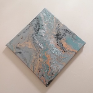 Egyedi Fluid art festmény , Művészet, Festmény, Akril, Festészet, MESKA