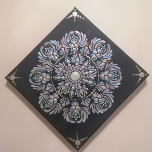 Egyedi mandala festmény , Művészet, Festmény, Akril, Festészet, MESKA