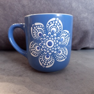 Páros bögre mandala mintás  - otthon & életmód - konyhafelszerelés, tálalás - tálalás - bögre & csésze - Meska.hu