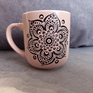 Páros bögre mandala mintás  - otthon & életmód - konyhafelszerelés, tálalás - tálalás - bögre & csésze - Meska.hu