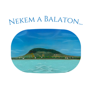 Képeslap - Nekem a Balaton - 13 x 18 cm - borítékkal, Otthon & Életmód, Papír, írószer, Ajándékozás kellékei, Képeslap, üdvözlőlap, Festészet, MESKA
