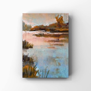 Pasztellfestmény - Berek - A/4 - 21x29,7cm , Művészet, Festmény, Pasztell, Festészet, Fotó, grafika, rajz, illusztráció, MESKA