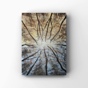 Pasztellfestmény -  Nézz fel - 20x30cm - művészet - festmény - pasztell - Meska.hu