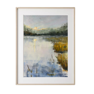 Pasztellfestmény - Szürkület - A/4 - 21x29,7cm , Művészet, Festmény, Pasztell, Festészet, Fotó, grafika, rajz, illusztráció, MESKA