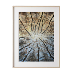 Pasztellfestmény -  Nézz fel - 20x30cm, Művészet, Festmény, Pasztell, Festészet, Fotó, grafika, rajz, illusztráció, MESKA