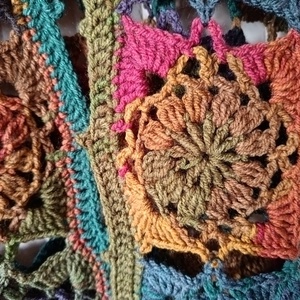 Őszi erdő horgolt kimonó - ruha & divat - női ruha - kardigánok - Meska.hu Őszi erdő horgolt kimonó - ruha & divat - női ruha - kardigánok - Meska.hu