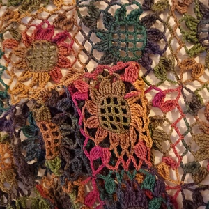 Napraforgó kimonó - ruha & divat - női ruha - kardigánok - Meska.hu