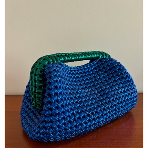 Majorelle clutch - táska & tok - kézitáska & válltáska - alkalmi táska - Meska.hu