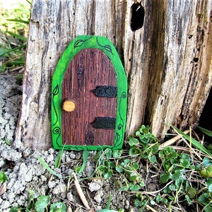 Tündér ajtó titkos ajtó manó ajtó - otthon & életmód - ház & kert - kerti dísz - Meska.hu