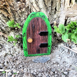 Tündér ajtó titkos ajtó manó ajtó - otthon & életmód - ház & kert - kerti dísz - Meska.hu