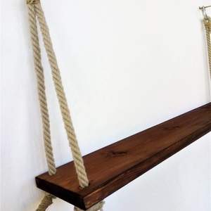 Lengő polc - függő polc 75 cm-es - otthon & életmód - bútor - polc - Meska.hu
