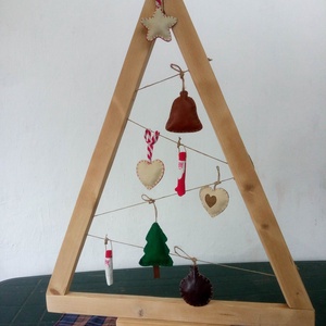 Karácsonyfa letisztult skandináv design - karácsony - karácsonyi lakásdekoráció - karácsonyfa, grincsfa - Meska.hu