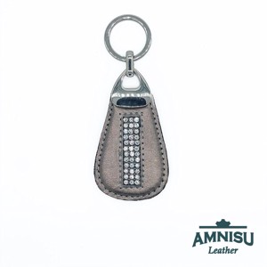 Bronz csepp alakú kristály köves kulcstartó H9014 - táska & tok - kulcstartó & táskadísz - kulcstartó - Meska.hu