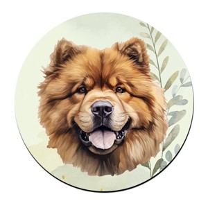 Csau Csau portré mintás bögre alátét - Meska.hu