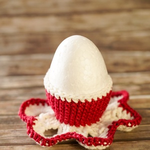 Kézzel horgolt húsvéti tojástartó � stílusos és egyedi asztaldísz!  - esküvő - dekoráció - asztaldísz - Meska.hu