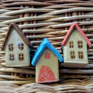 3 db Meseházikó karácsonyfadísz - Klasszikus 2. sorozat, VEGYES -  - Meska.hu