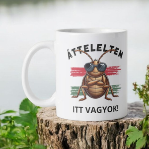 Poloska átteleltem bögre, Otthon & Életmód, Konyhafelszerelés, tálalás, Tálalás, Bögre & Csésze, , MESKA