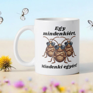 Poloska átteleltem bögre , Otthon & Életmód, Konyhafelszerelés, tálalás, Tálalás, Bögre & Csésze, , MESKA
