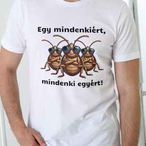 Poloska póló férfi egy mindenkiért - ruha & divat - férfi ruha - póló - Meska.hu