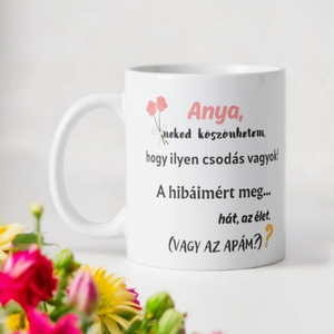 Anyáknapjára vicces bögre , Otthon & Életmód, Konyhafelszerelés, tálalás, Tálalás, Bögre & Csésze, , MESKA