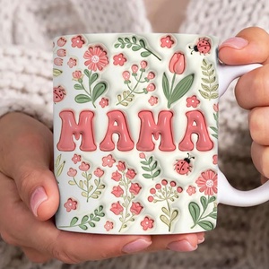 Mama feliratú 3d hatású bögre - Meska.hu