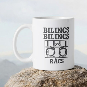 Bilincs bilincs rács bögre - Meska.hu