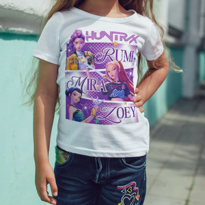 Huntrix K-POP démonvadászok gyerek polo, Ruha & Divat, Babaruha & Gyerekruha, Póló, , MESKA