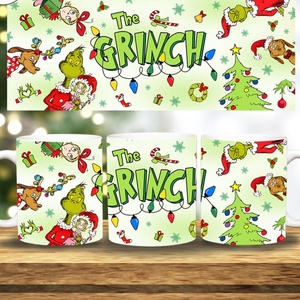 Grinch karácsonyi bögre, Otthon & Életmód, Konyhafelszerelés, tálalás, Tálalás, Bögre & Csésze, , MESKA