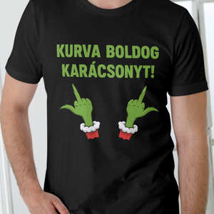 Vicces karácsonyi férfi póló, Ruha & Divat, Férfi ruha, Póló, , MESKA