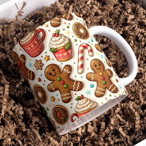 Mézeskalács mintás bögre, Otthon & Életmód, Konyhafelszerelés, tálalás, Tálalás, Bögre & Csésze, , MESKA