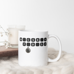 Macskás fadísz bögre új minta - Meska.hu