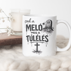 Meló meg a túlélés bögre, Otthon & Életmód, Konyhafelszerelés, tálalás, Tálalás, Bögre & Csésze, , MESKA