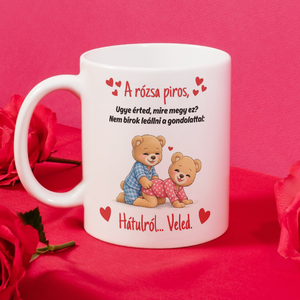 Valentin-napi vicces / cuki páros bögre � ajándék pároknak, szerelmeseknek - Meska.hu