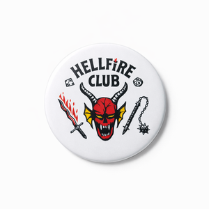 Hellfire club hűtőmágnes/kitűző - Meska.hu