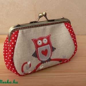 Baglyos pénztárca - táska & tok - pénztárca & más tok - pénztárca - női pénztárca - Meska.hu