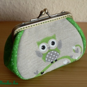 Baglyos pénztárca - táska & tok - pénztárca & más tok - pénztárca - női pénztárca - Meska.hu