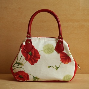 Pipacsos  nőcis táska - táska & tok - kézitáska & válltáska - kézitáska - Meska.hu