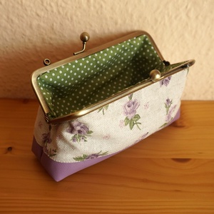Virágos neszi  - táska & tok - pénztárca & más tok - pénztárca - Meska.hu