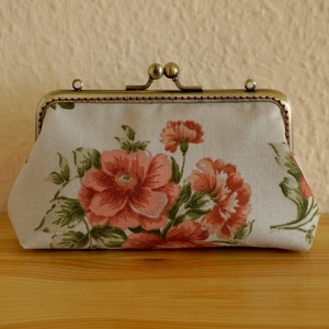 Virágos neszi  - táska & tok - pénztárca & más tok - pénztárca - Meska.hu