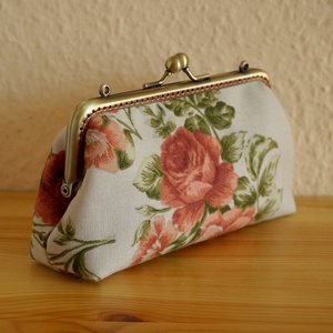 Virágos neszi  - táska & tok - pénztárca & más tok - pénztárca - Meska.hu