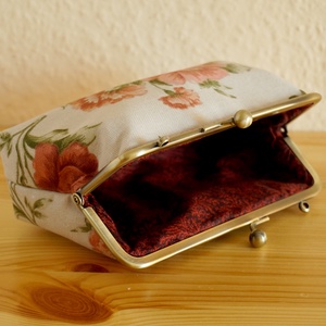 Virágos neszi  - táska & tok - pénztárca & más tok - pénztárca - Meska.hu