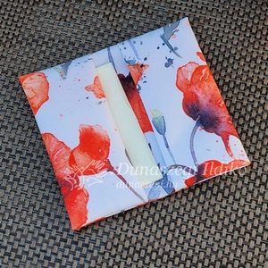 Pipacsos zsebkendőtartó - otthon & életmód - tárolás & rendszerezés - zsebkendőtartó - Meska.hu