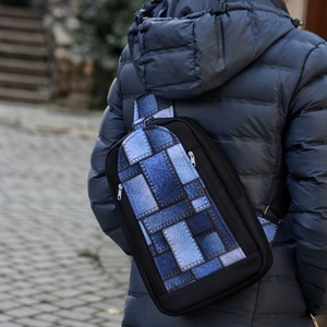 Oldal hátizsák, Táska & Tok, Hátizsák, Kishátizsák, Varrás, MESKA